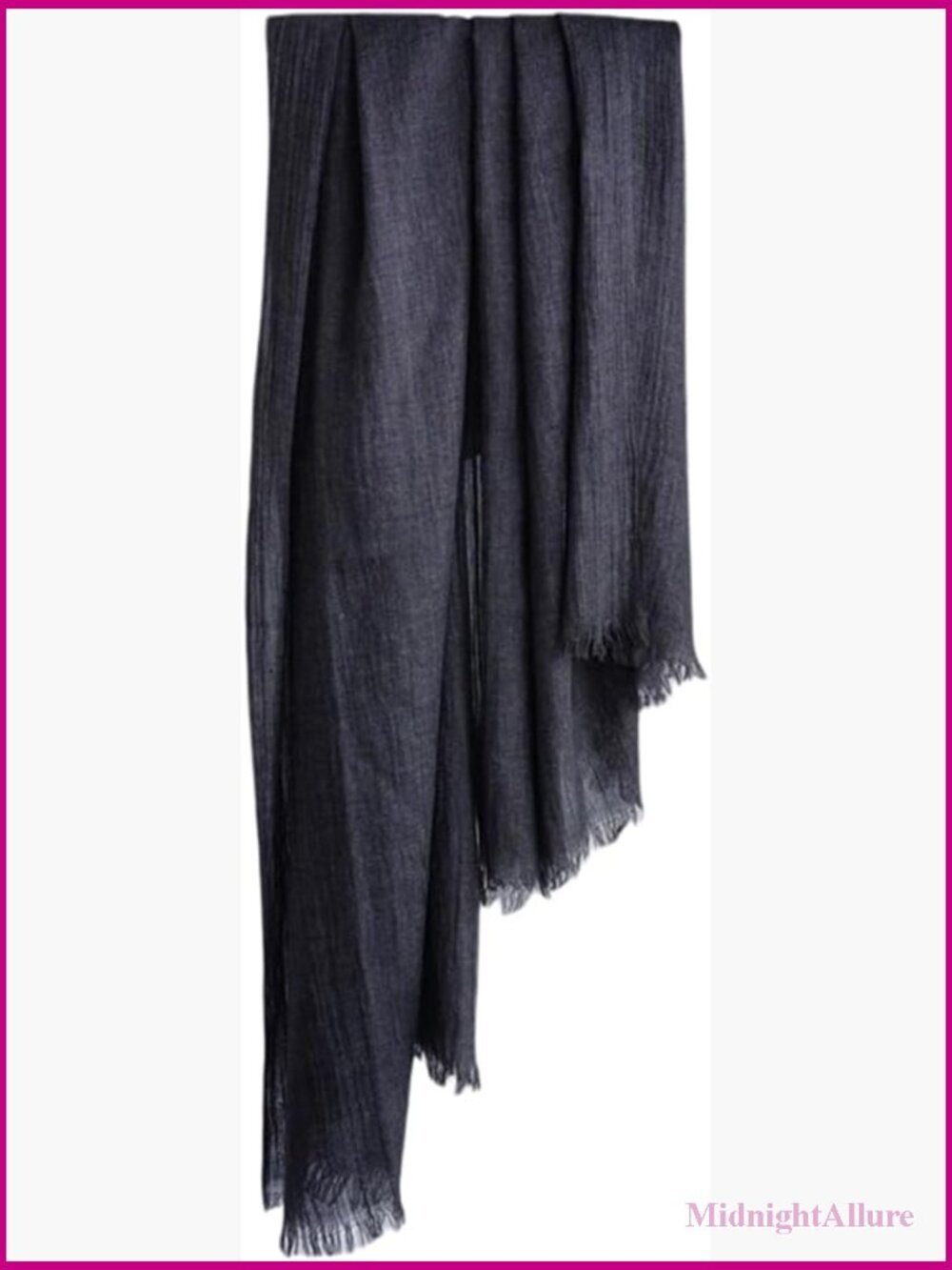 Lightweight Linen Gauze Shawl Wrap Beach Scarf for Women